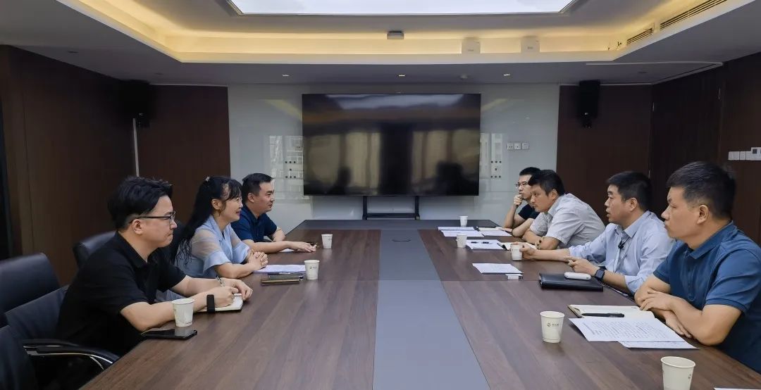 公司與經(jīng)開(kāi)渭北發(fā)展集團(tuán)、渭北建設(shè)集團(tuán)座談交流