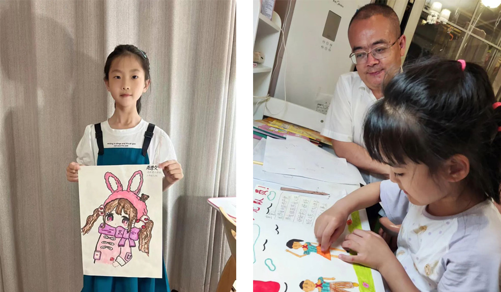 童心向黨 || “西投寶寶”們的親子繪畫作品展來啦！看看你pick哪個！